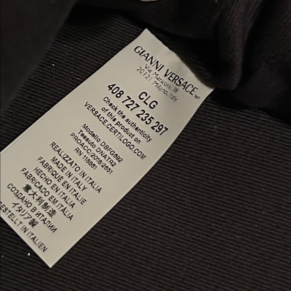 Versace Borsa Nappa Trapuntata Black Quilted Leather Shoulder Bag - Like NEW! - Picture 12 of 13